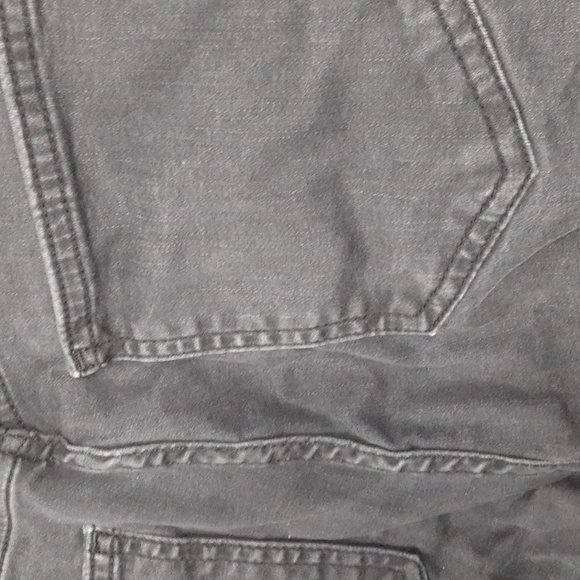 Free People We The Free Button Fly Black Distressed Skinny Slim Fit Jeans - Picture 9 of 11